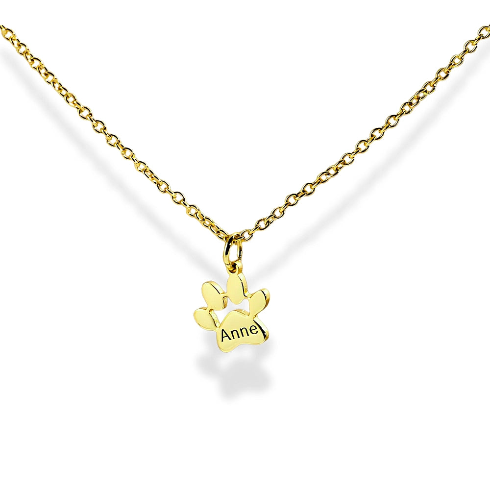 Collier Petite Patte Personnalisé