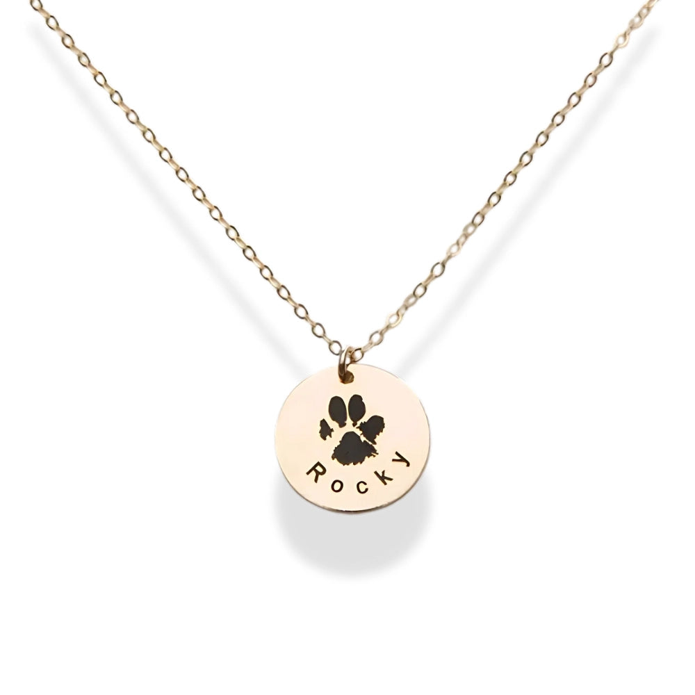Collier Empreinte Personnalisée