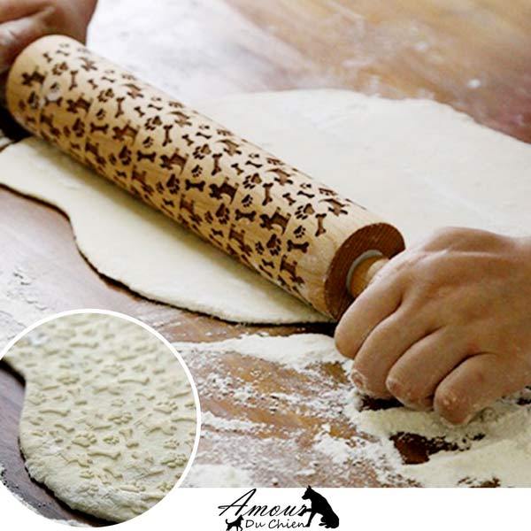 rouleau patisserie chien