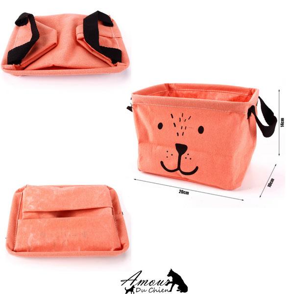 panier rangement chien