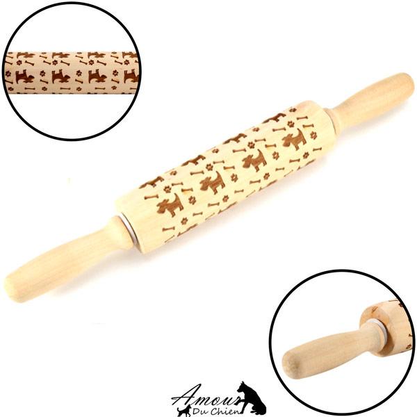 rouleau patisserie chien