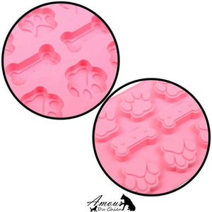 moule patisserie patte et os chien