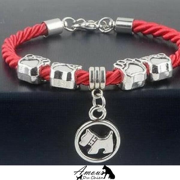 bracelet motif chien