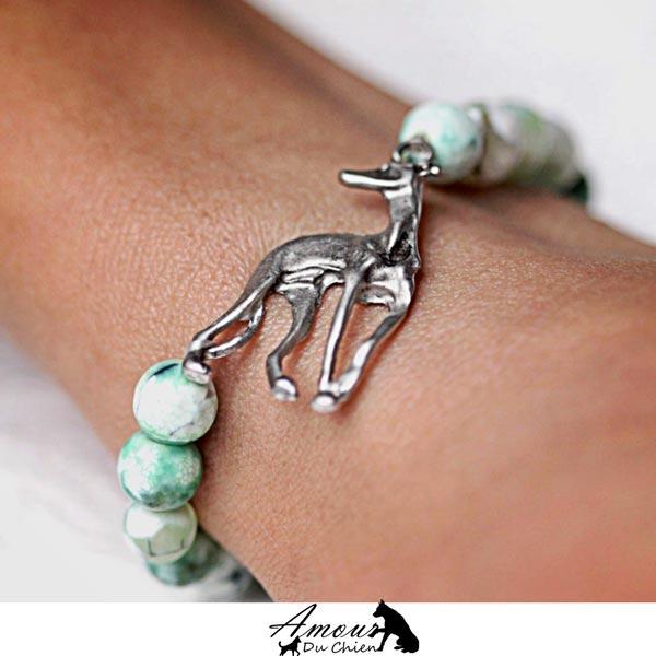 bracelet chien lévrier galgo italien