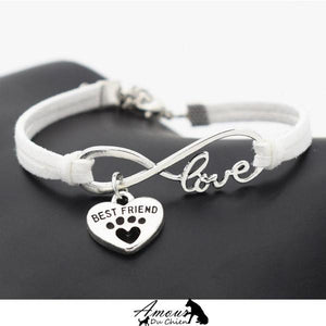 Bracelet Amour Infinis Meilleurs Amis chien