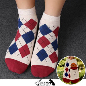 chaussette motif chien