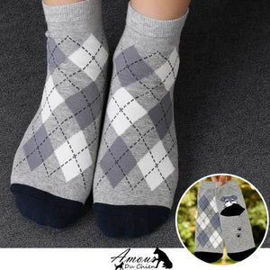 chaussette motif chien