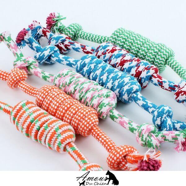 jouet corde chien