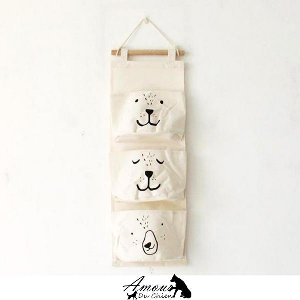 panier rangement chien suspendu