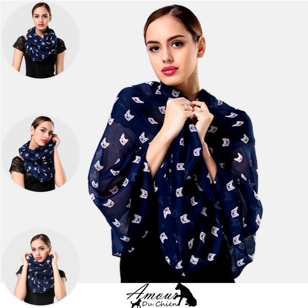 foulard amour du chien femme