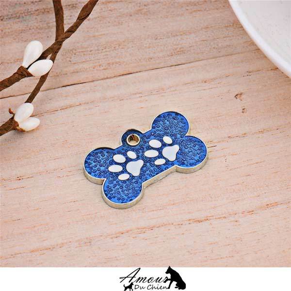 Pendentif d'Identification en forme d'Os