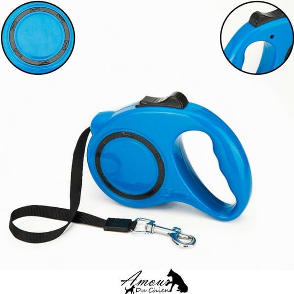 laisse rétractable chien
