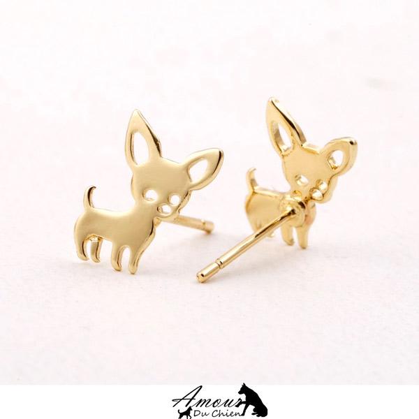 Boucles d'Oreilles Chihuahua