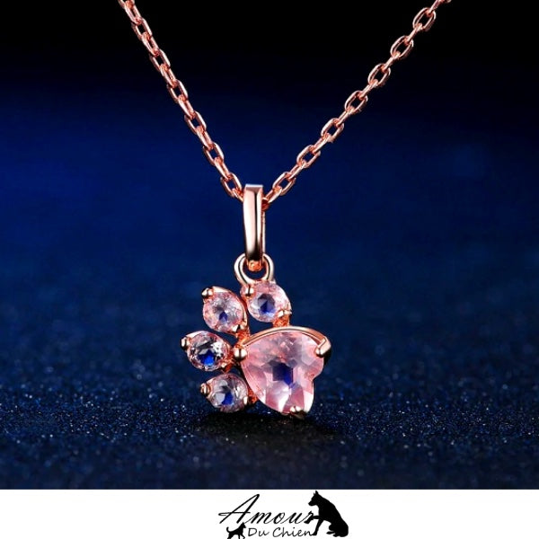 collier petite patte de chien