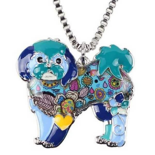 collier chien shih tzu