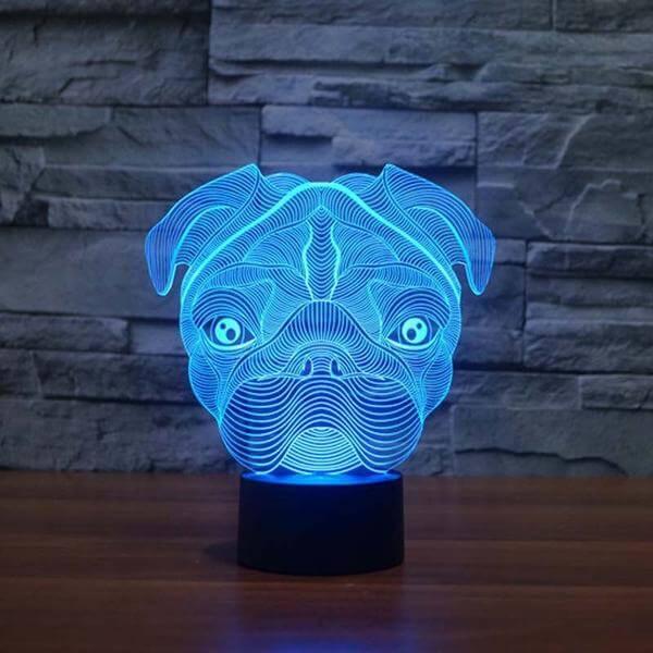 Lampe Chien 3D