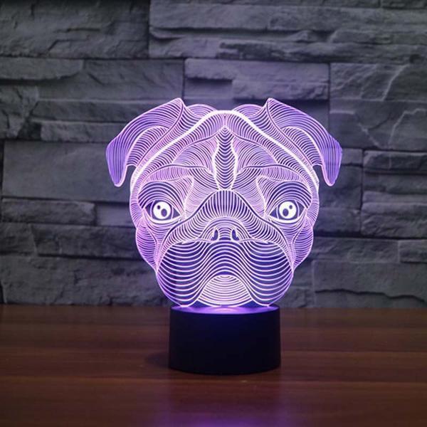 Lampe Chien 3D