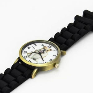 montre chien bouledogue