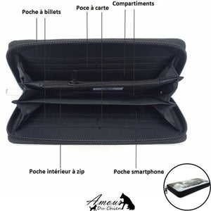 porte feuille carlin