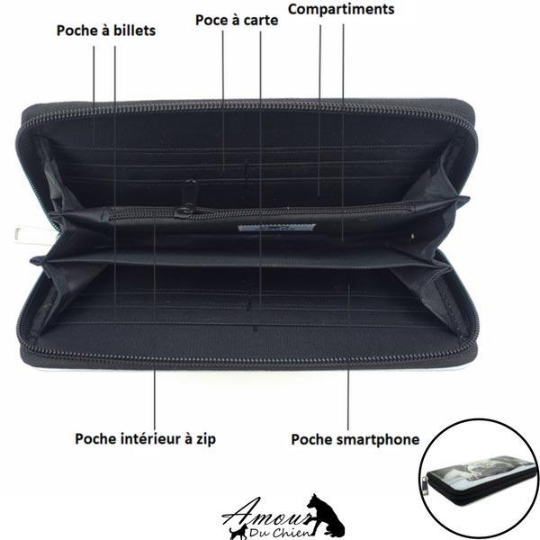 porte feuille carlin