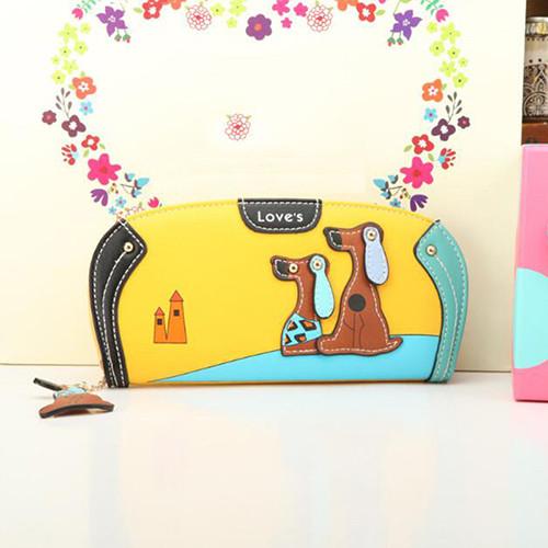 Porte Feuille Rond Amour Du Chien