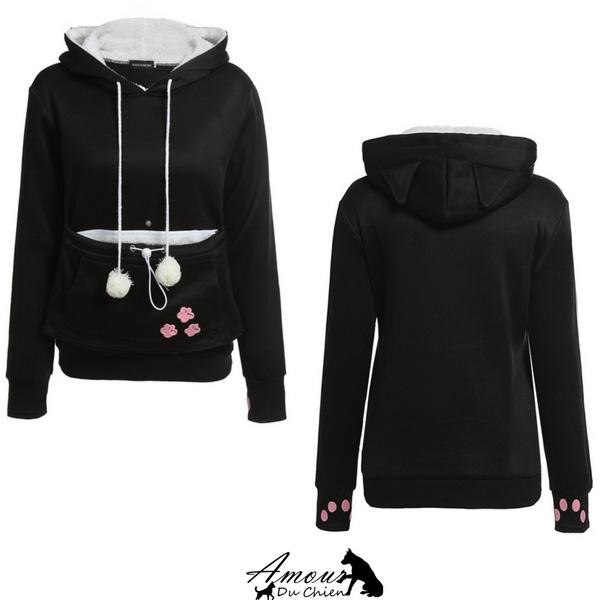 Pull Poche Kangourou & Petite Patte