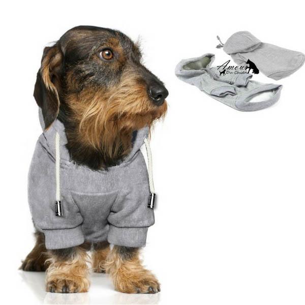 Pull pour a capuche pour chien