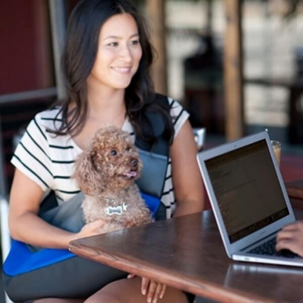 sac de transport animaux à bandoulière