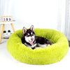 Lit Rond Moelleux pour Chien - Vert