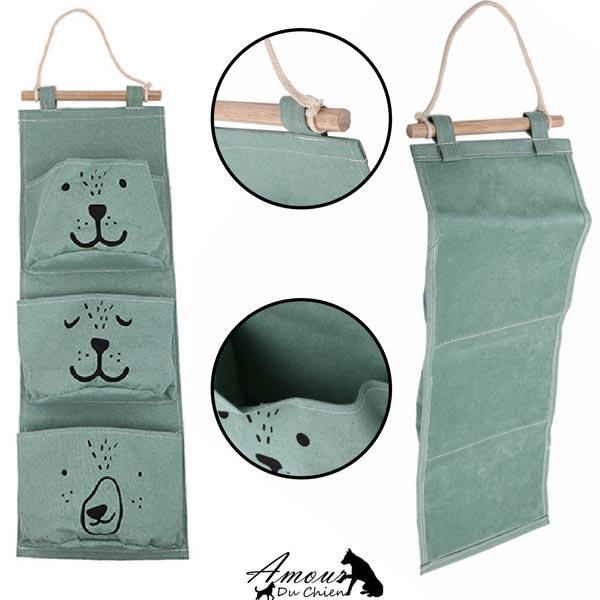 Morezi Panier à jouets pour chien - Panier de rangement dans une petite  poubelle peu profonde - Parfait pour collectionner les jouets pour chiot