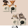stickers autocollant chien chat