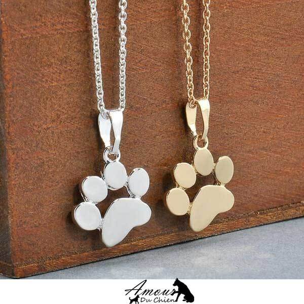 Cadre souvenir patte de chien 13 MM pour résine argent sterling massif 925 plaqué or rose collier pendentif bricolage chaîne 16'' + 2'' 1431124 - France Cadre souvenir patte de chien 13 MM pour résine argent sterling massif 925 plaqué or rose collier pendentif bricolage chaîne 16'' + 2'' 1431124 - France