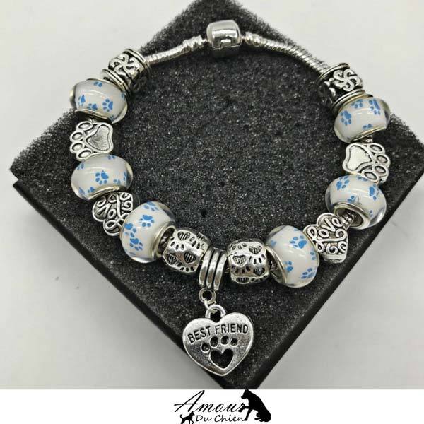 bracelet meilleurs amis homme femme et chien 