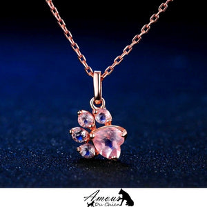 collier petite patte de chien
