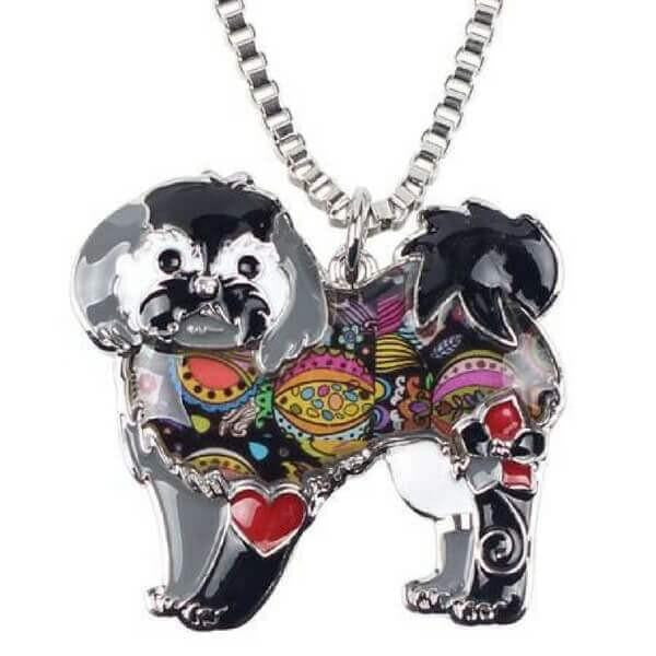 collier chien shih tzu 