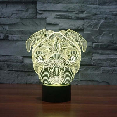 Lampe Chien 3D