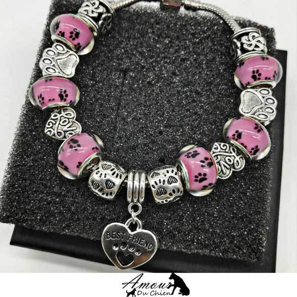 bracelet meilleurs amis homme femme et chien 